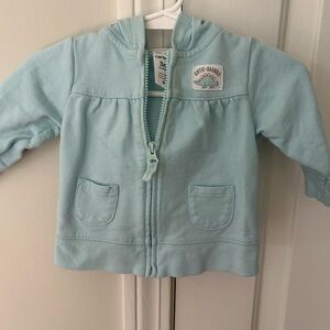 Carter's Soft Blue Baby Hoodie